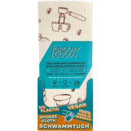 Groovy Goods Schwammtuch Coffee - 1 Stk