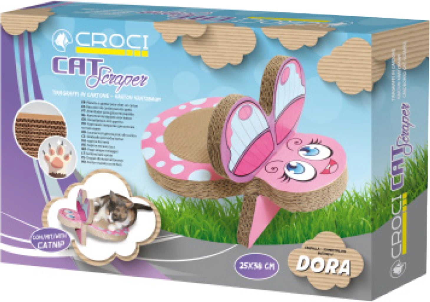 Kratzpappe Dora 25x38x20cm