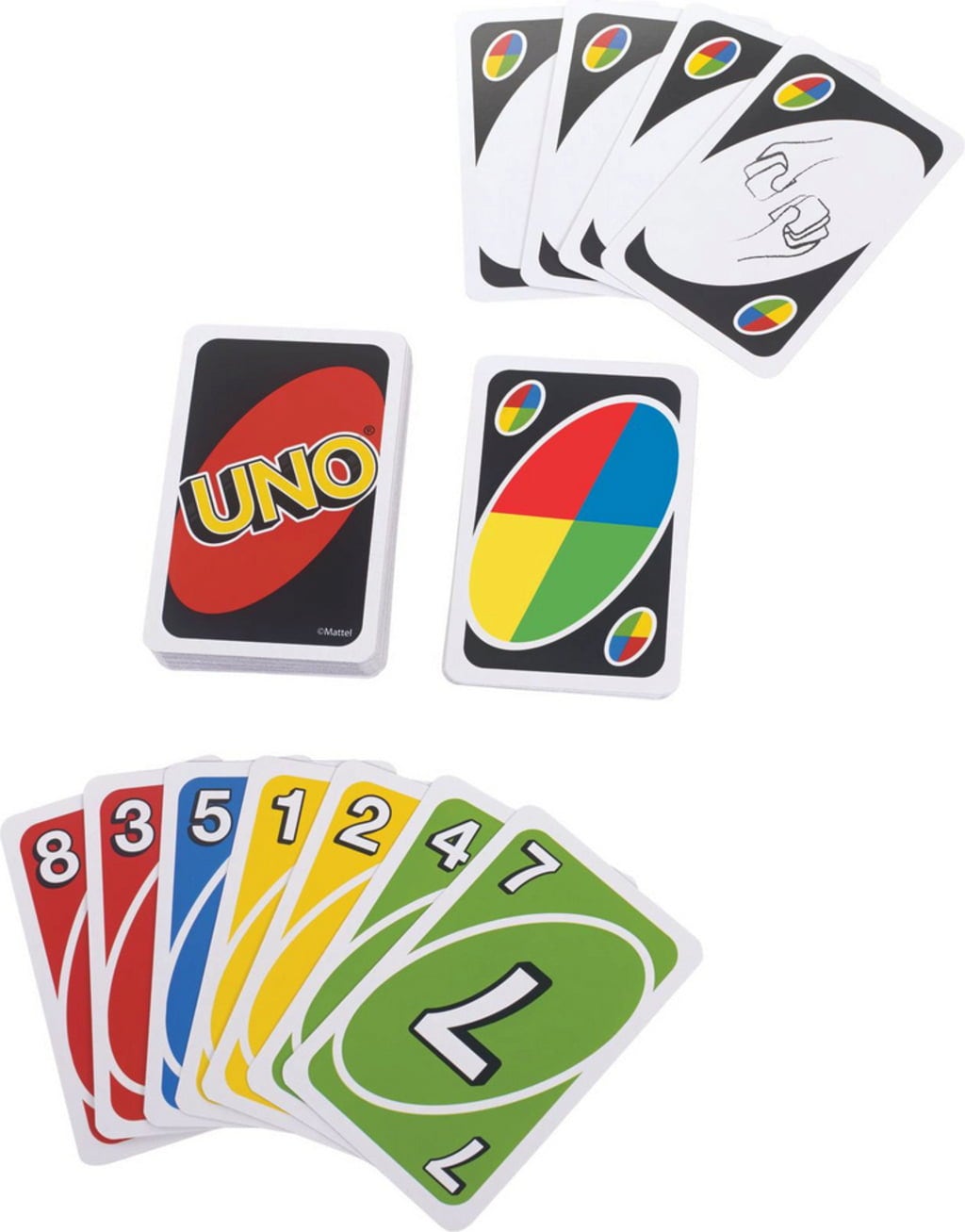MATTEL UNO Kartenspiel - 1 Stk