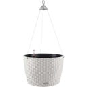 Blumenampel NIDO Cottage 35, lichtgrau