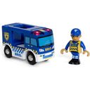 BRIO Bahn - Polizeiwagen mit Licht und Sound - 1 Stk