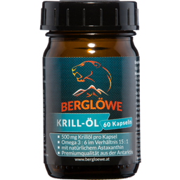 Berglöwe Krill-Öl, Omega 3 - 60 Kapseln