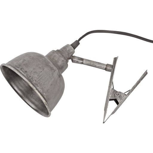 Strömshaga Wandlampe mit Clip - Silber
