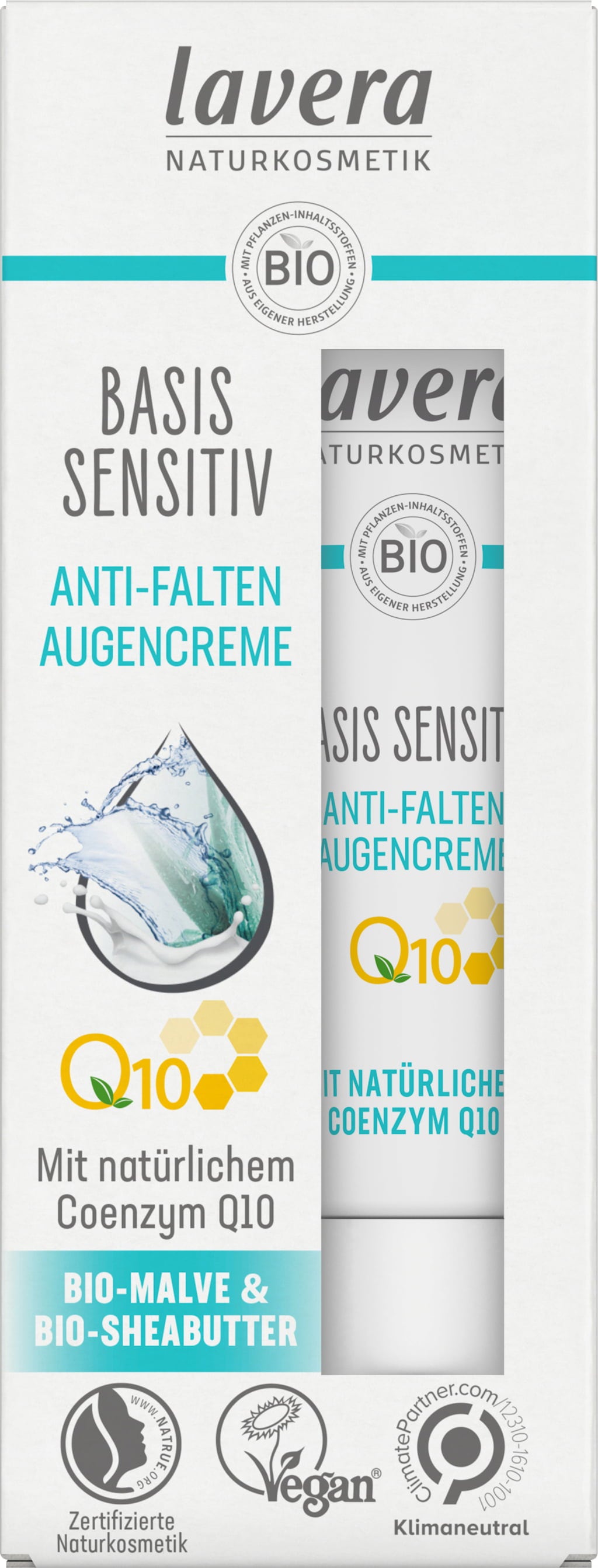 Basis Sensitiv Anti-Falten Augencreme Q10 - 15 ml