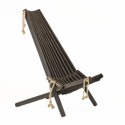 EcoFurn EcoChair Erle - Schwarz