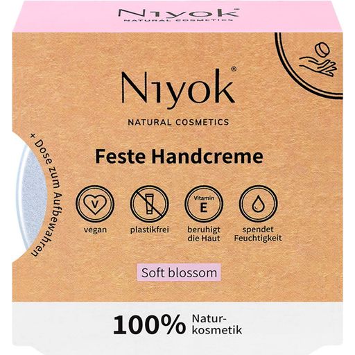 Niyok Feste Handcreme Soft Blossom - 50 g