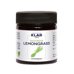 KLAR Deocreme Lemongrass - 30 ml