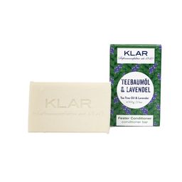 KLAR Fester Conditioner Teebaumöl & Lavendel - 100 g