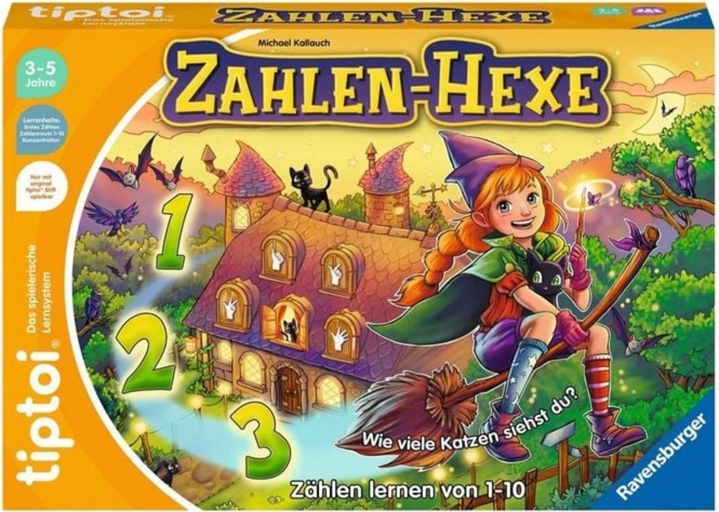 Ravensburger tiptoi - Spiel - Zahlen-Hexe