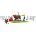 Schleich® 42529 - Farm World - Kuh Waschstation