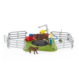 Schleich® 42529 - Farm World - Kuh Waschstation