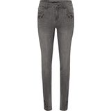 HangOwear Trachten-Jeans "Wencke", dunkelgrau