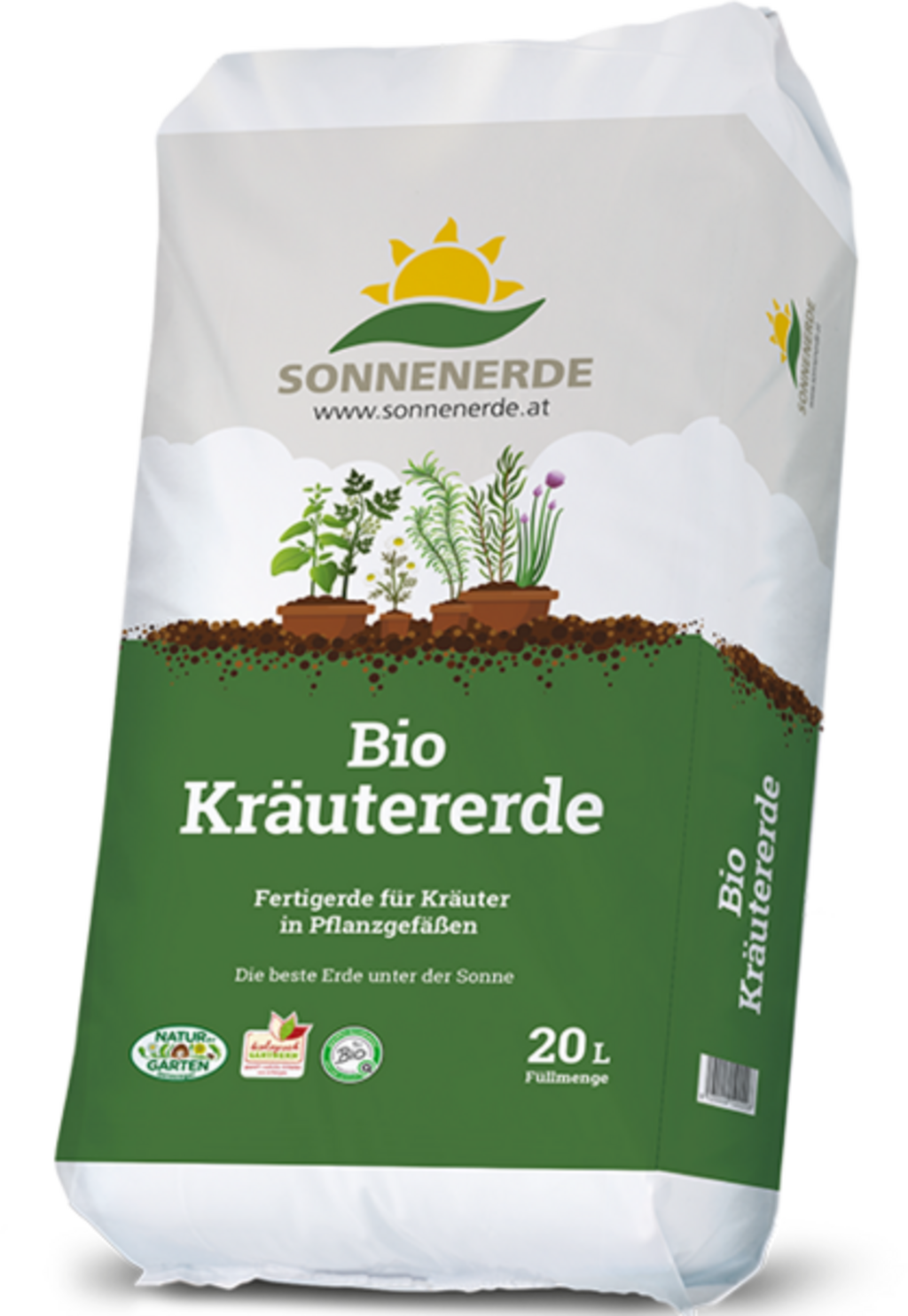 Bio Kräutererde, 20 l