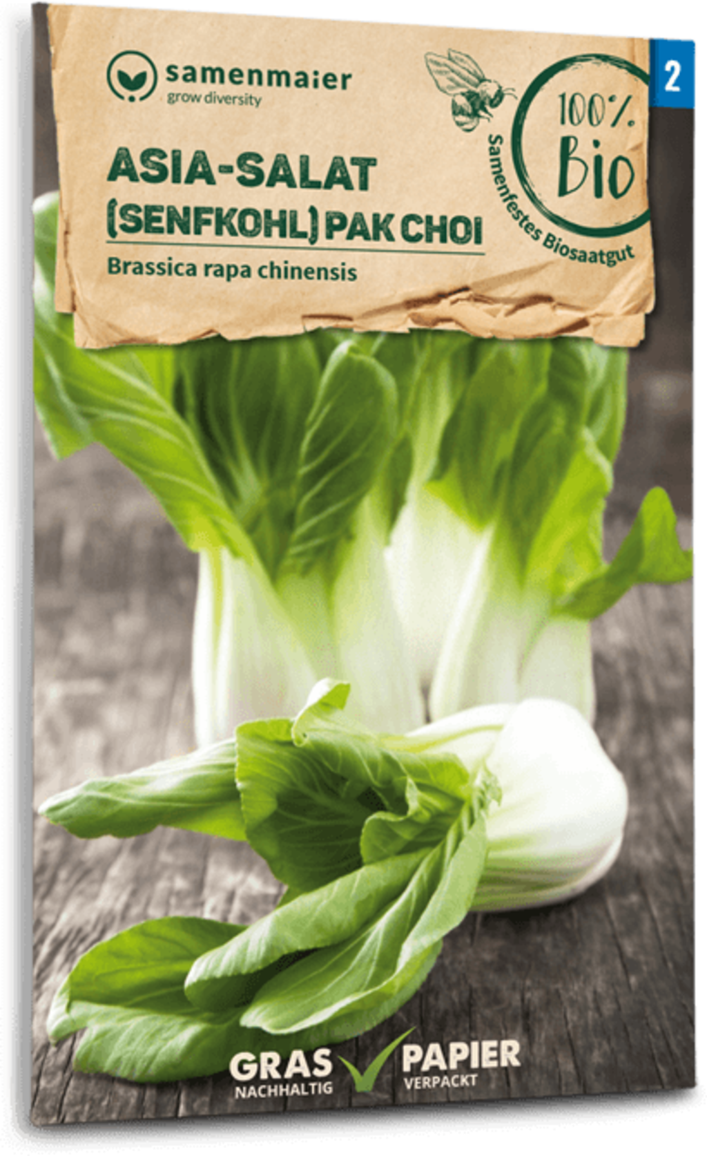Bio Asia-Salat - Senfkohl (Pak Choi)