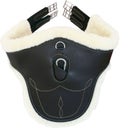 Kentucky Horsewear Lammfell Stollengurt schwarz