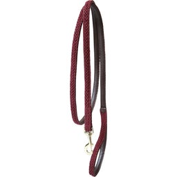Kentucky Horsewear Führleine aus geflochtenem Nylon - bordeaux