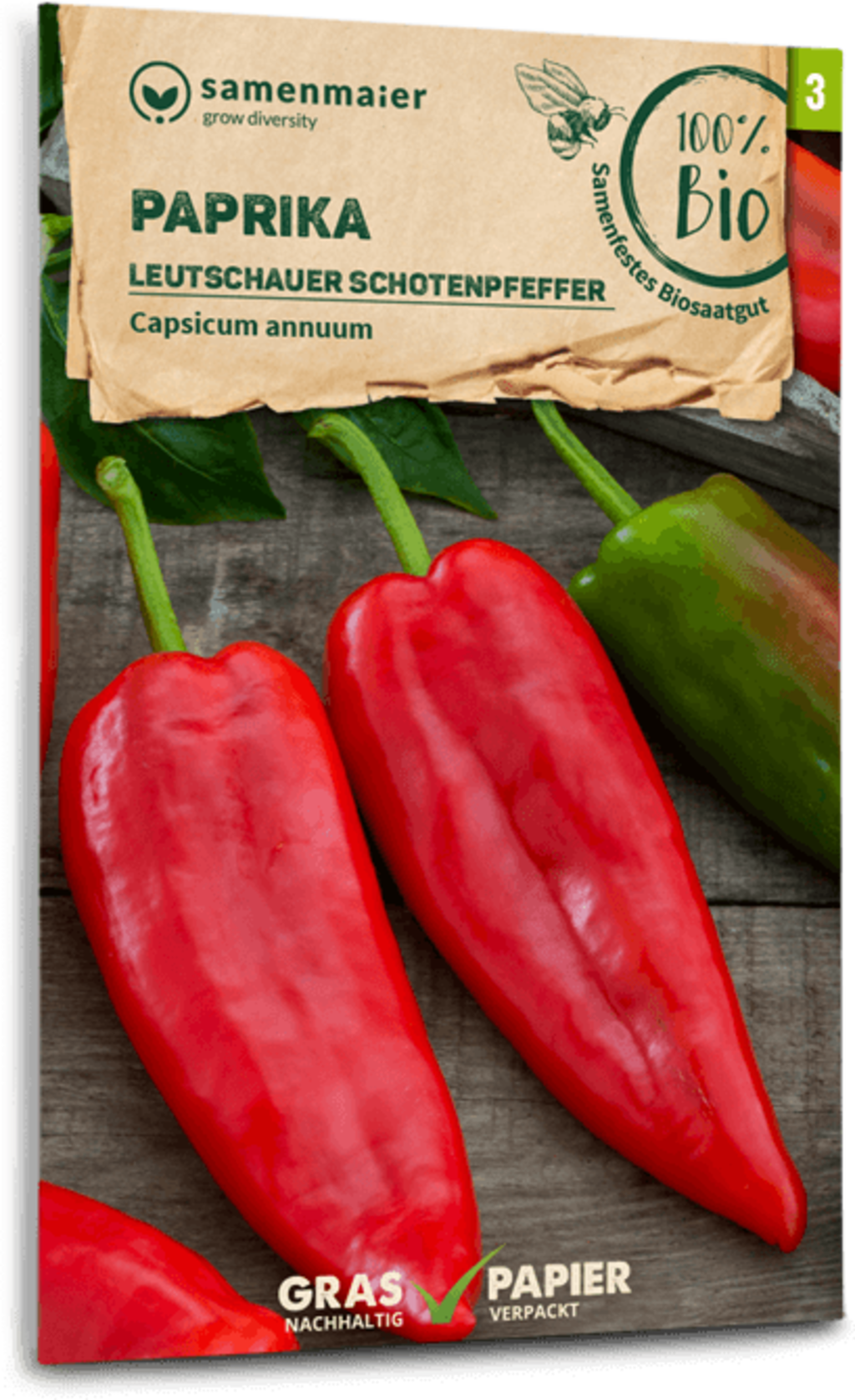 Bio Scharfer Paprika 