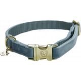 Kentucky Dogwear Hundehalsband "Velvet" hellblau