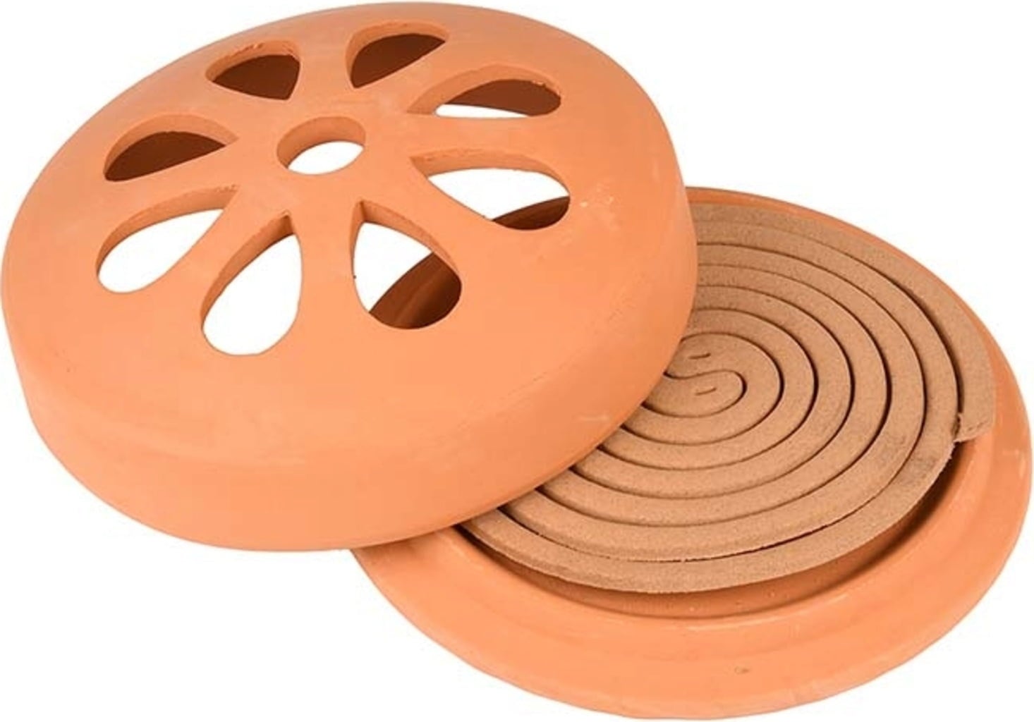 Esschert Design Citronella Spiralen in Terrakotta - 1 Set