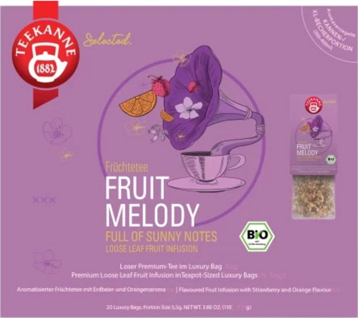 TEEKANNE Bio Luxury Bag Fruit Melody