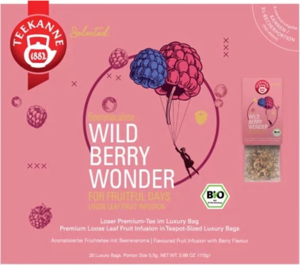 Bio Luxury Bag  Wild Berry Wonder, 20 Beutel (110 g)
