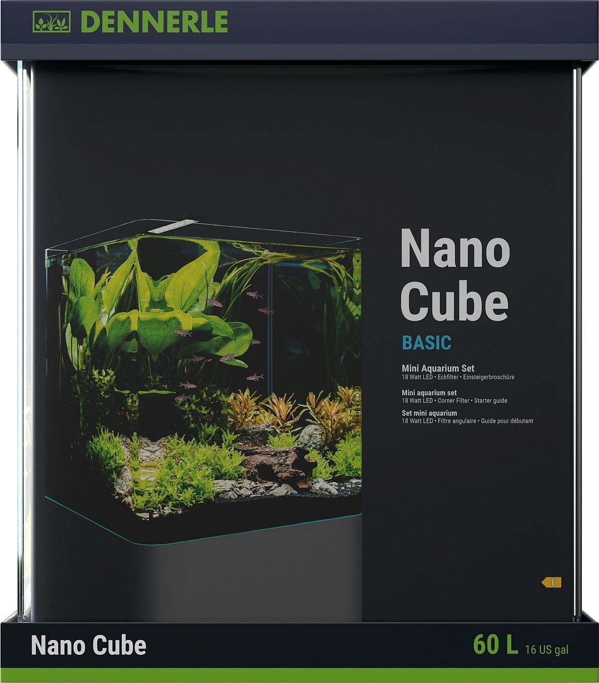 Dennerle Nano Cube Basic, 60 L - "2022 Version"