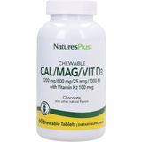 NaturesPlus® Cal/Mag/Vit. D3 mit Vit. K2 Kautabletten