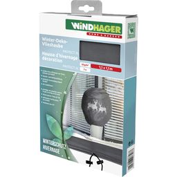 Windhager Winter-Deko-Vlieshaube Protect - Hirsch