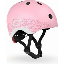 Scoot and Ride Helm Reflective XXS  - reflective rose