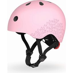 Scoot and Ride Helm Reflective XXS  - reflective rose