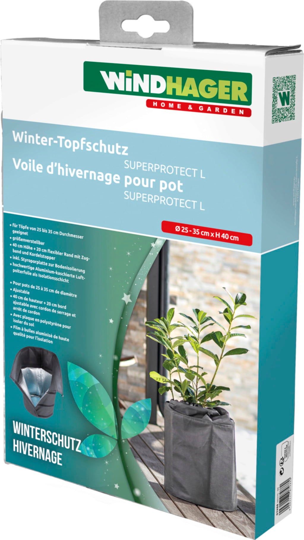 Windhager Winter-Topfschutz Superprotect - L