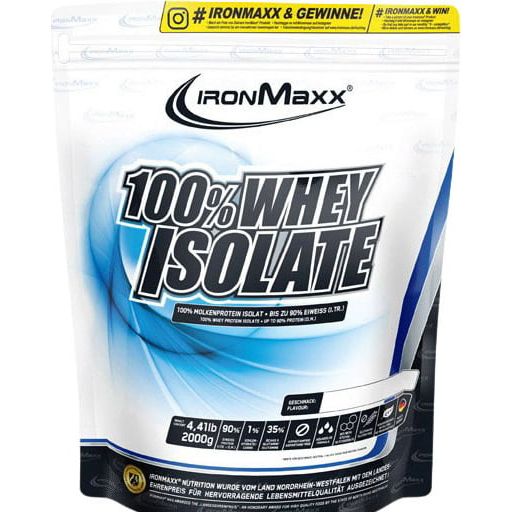 IronMaxx 100% Whey Isolate 2000 g Beutel