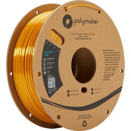 Polymaker PolyLite Silk PLA Gold - 1,75 mm