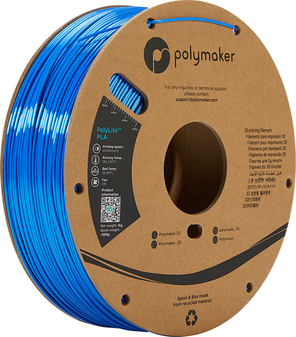 Polymaker PolyLite Silk PLA Blue - 1,75 mm