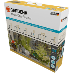 Micro-Drip-System Tropfbewässerung Set Terrasse (30 Pflanzen) - Aktion