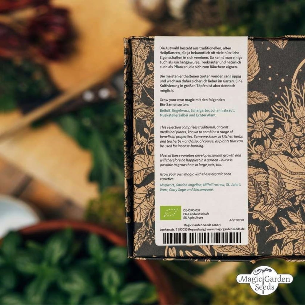 Bio Heilpflanzen & Räucherkräuter für Heilkundige - Samenset