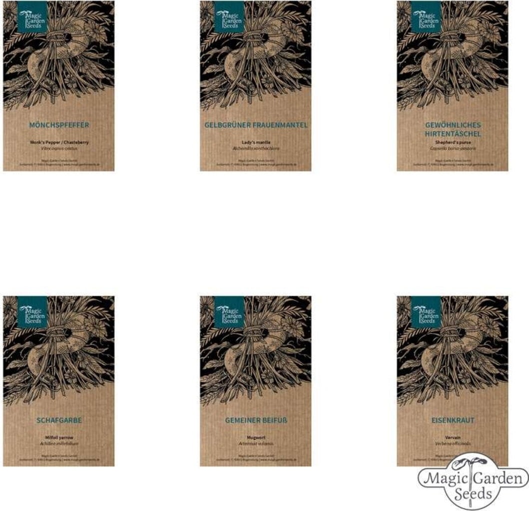 Magic Garden Seeds Heilende Bergkräuter - Samenset