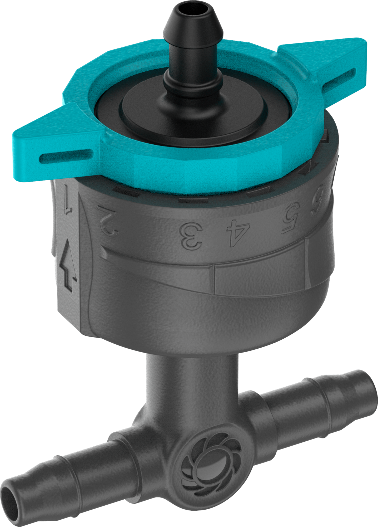 Micro-Drip-System Regulierbarer Reihentropfer 1-8 l/h, druckregulierend