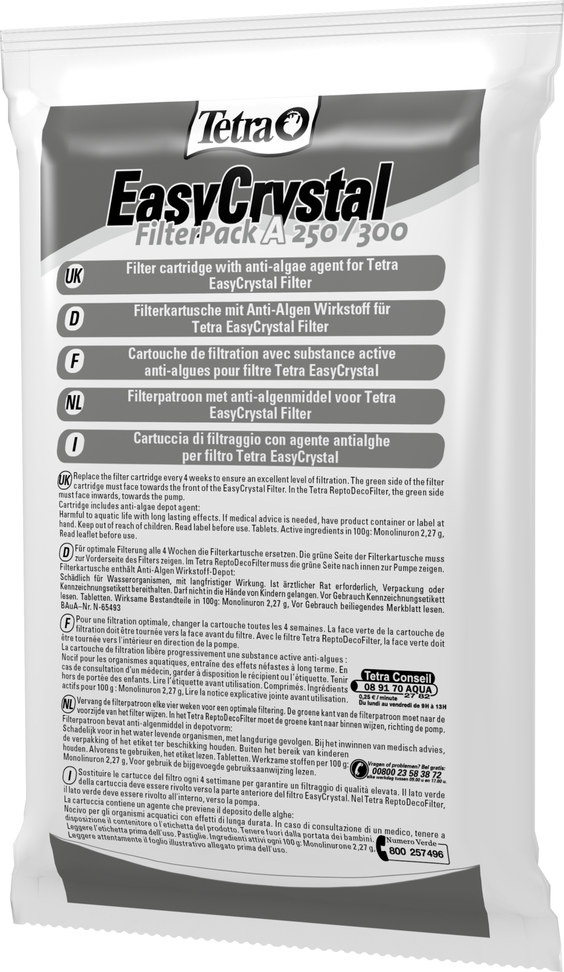 EasyCrystal Filter Pack A250/300 mit AlgoStop - 30L