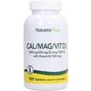 NaturesPlus® Cal/Mag/Vit. D3 mit Vitamin K2 - 180 Tabletten