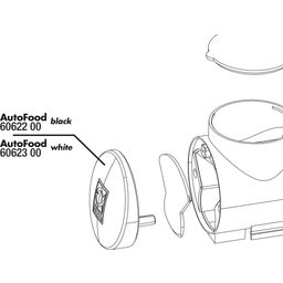 JBL AutoFood Endkappe - weiß