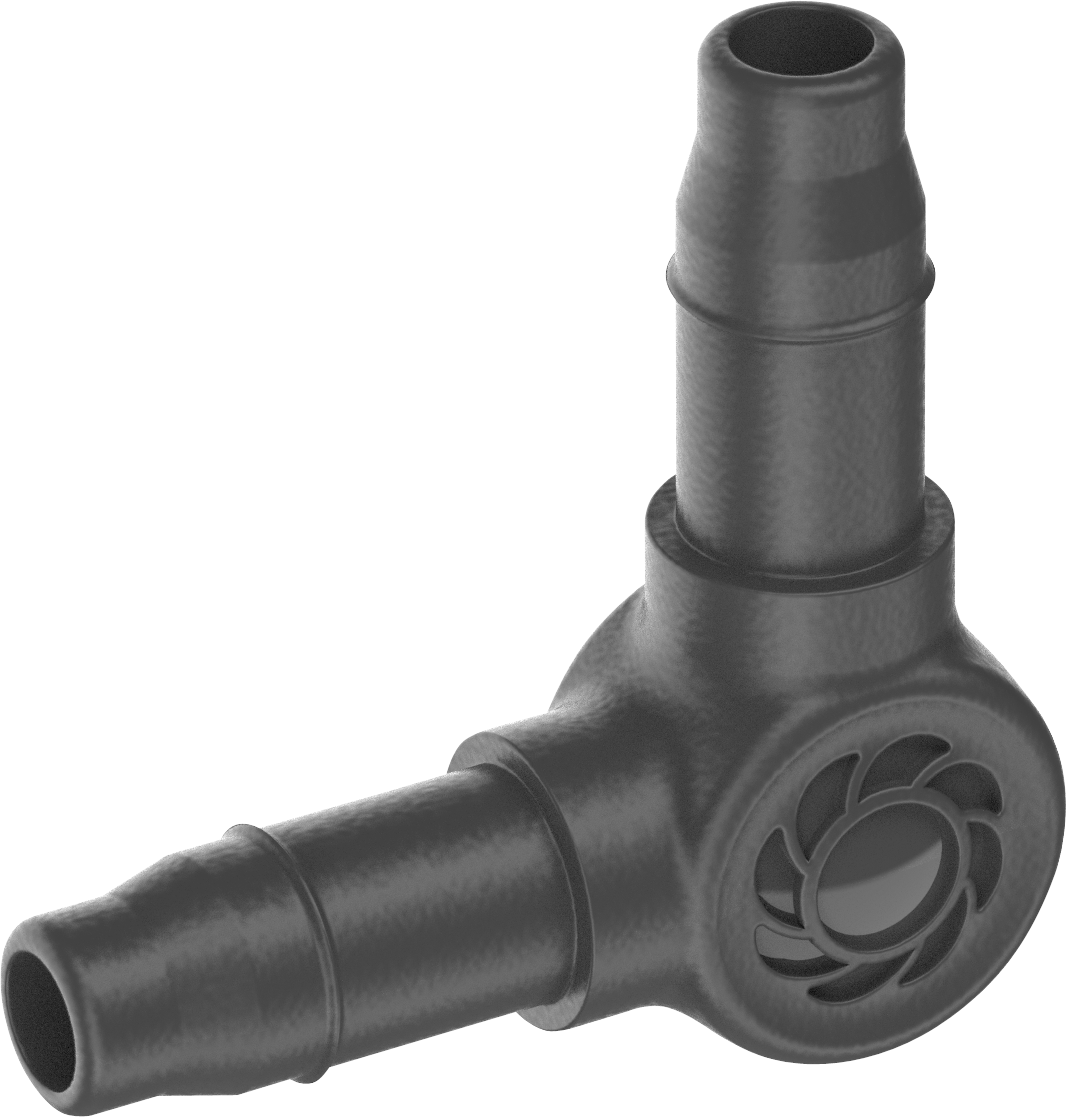 Micro-Drip-System L-Stück 4,6 mm (3/16