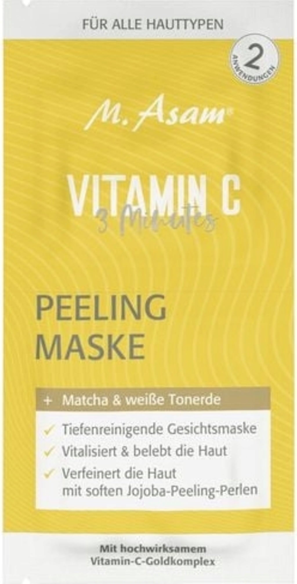 M.Asam VITAMIN C 3 Minutes Peeling-Maske