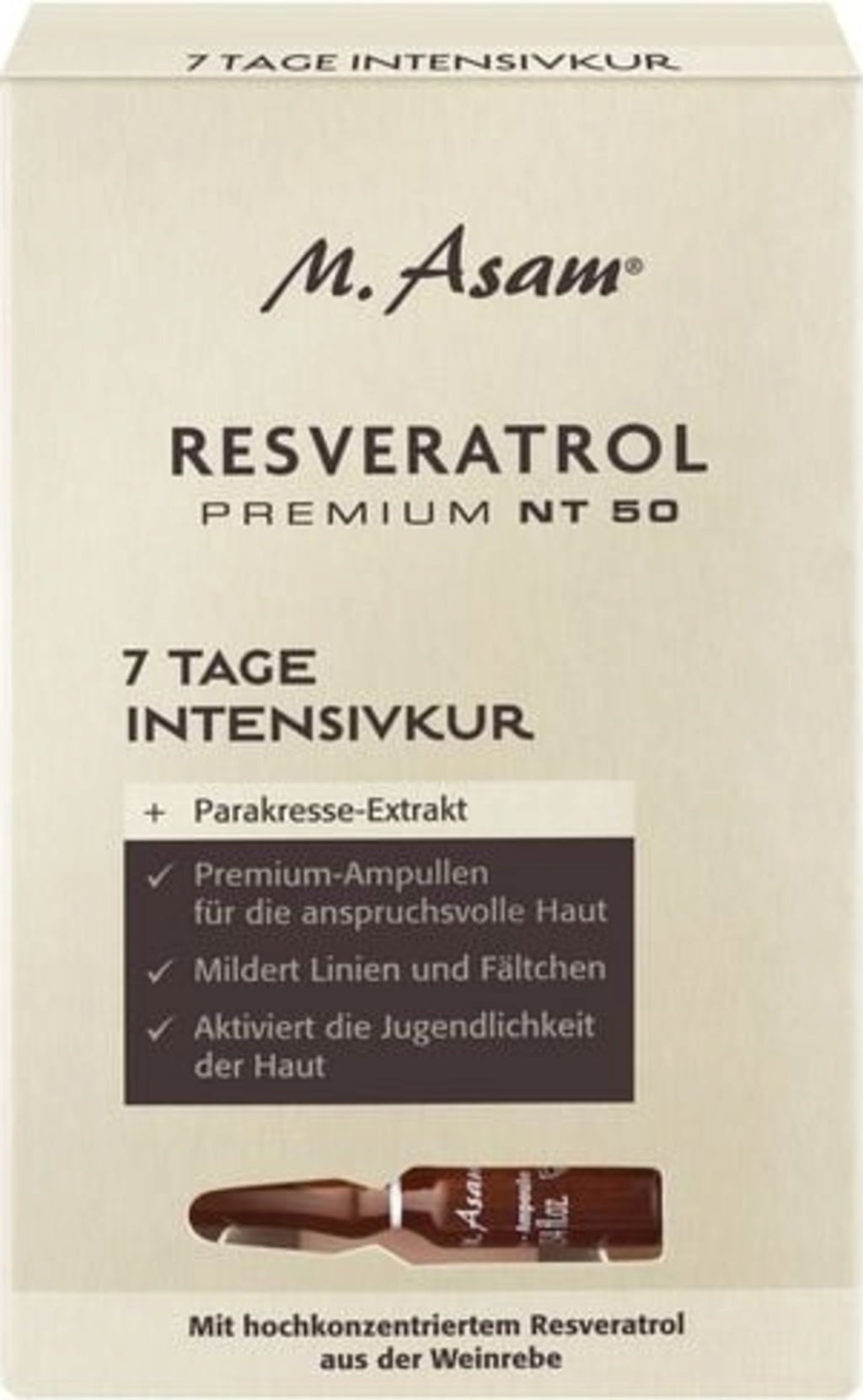 M.Asam RESVERATROL PREMIUM NT50 Ampullen-Kur