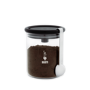 Bialetti Kaffeedose aus Glas mit Löffel für 250 g - 1 Stk