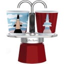 Bialetti MINI Express + 2 Becher - Magritte