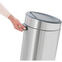 Brabantia Touch Bin New 30 L mit Kunststoffeinsatz - Matt Steel Fingerprint Proof