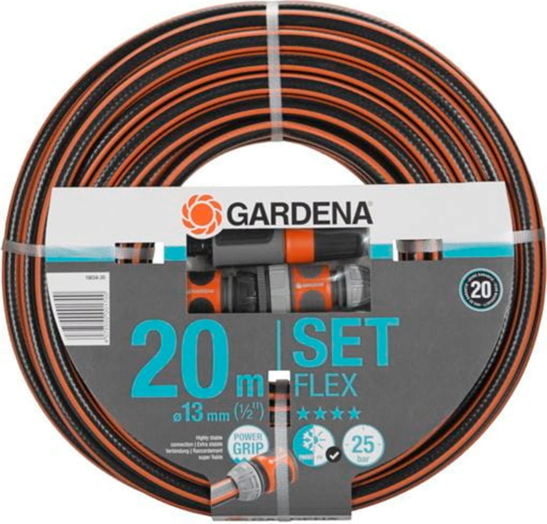 Comfort FLEX Schlauch 13 mm (1/2"), 20 m, mit Systemteilen
