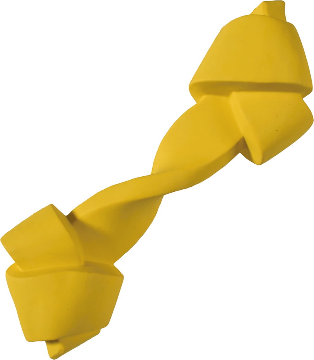 Bobby Gummispielzeug ROPE Mittel - Gelb