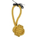 Ball mit Schlaufe gelb, 20cm